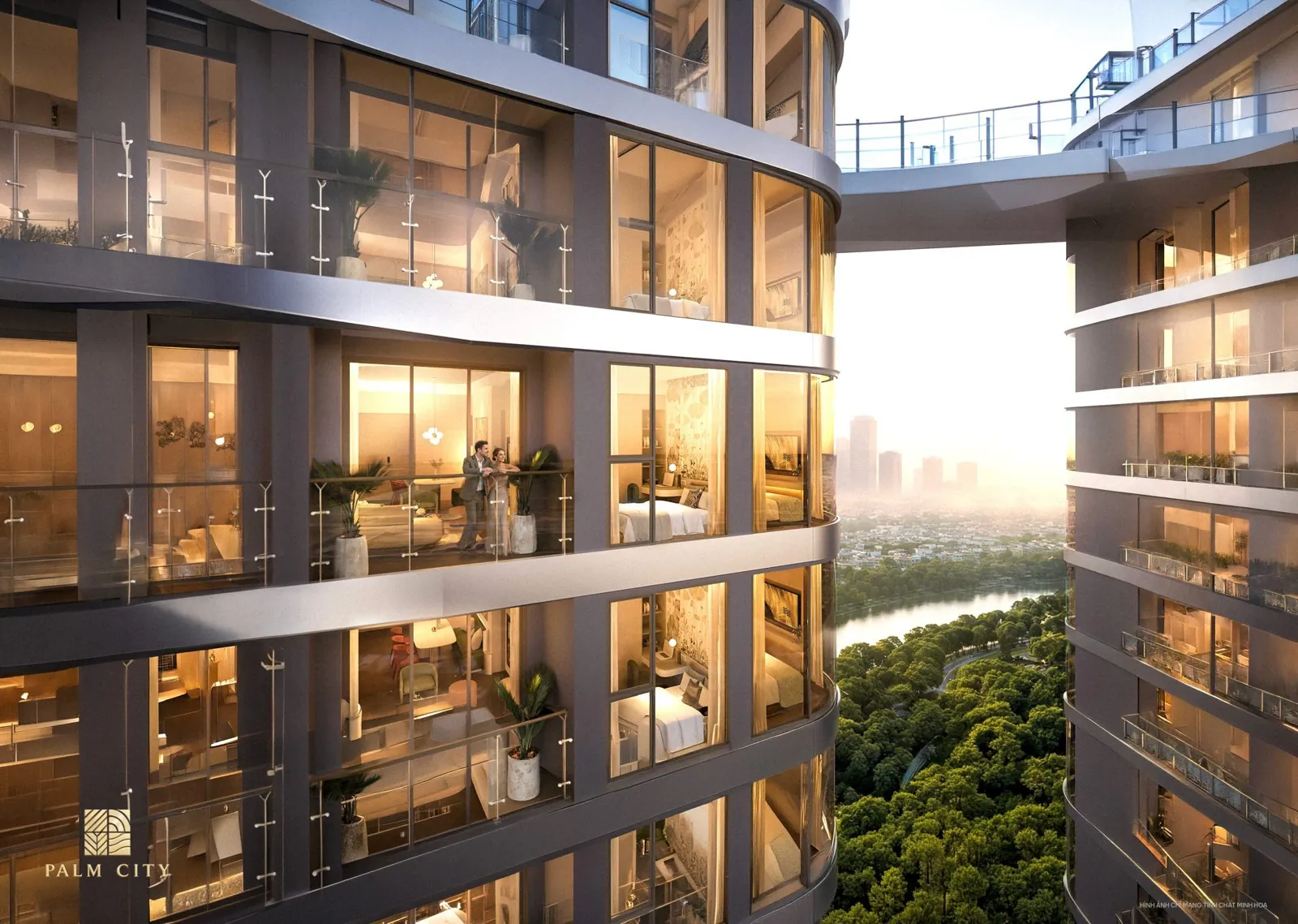 Phân khu căn hộ Palm Heights do Keppel Land phát triển tại Palm City